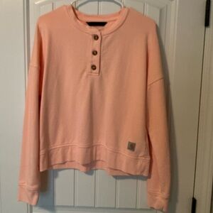 Carhartt women’s medium weight sweatshirt/tee. NWOT. Size Small loose fit.
